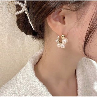 Glam earrings ต่างหูไข่มุก