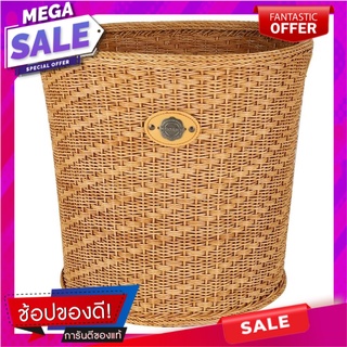 ตะกร้าผ้าทรงD MONARCH 42x40 ซม. ธรรมชาติ ตะกร้าผ้า BASKET MONARCH NATURE 42X40CM อุปกรณ์จัดเก็บเสื้อผ้า