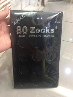 ถุงน่องหญิงแย้ Zock80,50,13Dสี11,15,2A,3A,ดำ