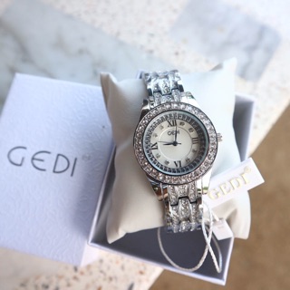 GEDI WATCH สวยมากกกกสีเงินหน้าปัดโรมัน