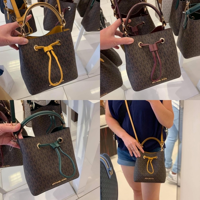 Michael Kors Suri Small Quilted Crossbody Bag บัตเกตลายMKมีให้เลือกหลาย