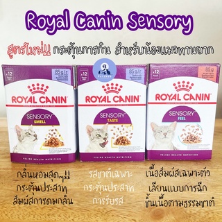 Royal Canin Sensory อาหารเปียกกระตุ้นการกินของแมว ขนาด 85 กรัม *1 ซอง