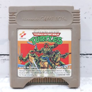 ตลับแท้ [GB] [0062] Teenage Mutant Ninja Turtles (Japan) (DMG-NTJ) Gameboy Game Boy Original เกมบอย TMNT นินจาเต่า