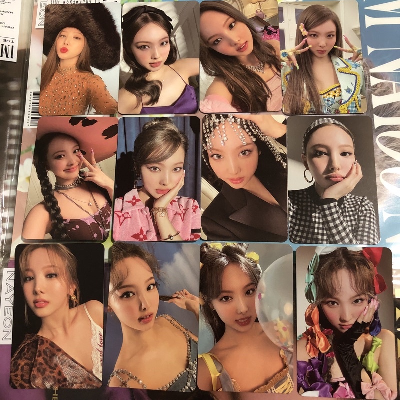 TWICE Nayeon Solo The 1st Mini Album IM NAYEON Pop Photocard อย่างเป็นทางการ