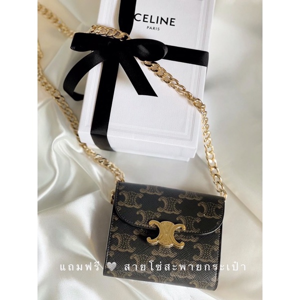New🍥 Celine Small wallet  ครบทุกฟังชั่น ✨✨✨