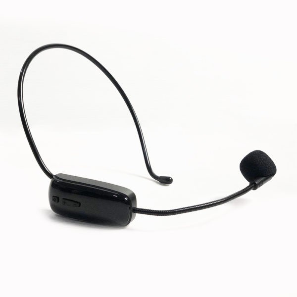 ไมค์ไร้สาย FM สำหรับ Rolton ไมค์ลอยครอบหัว ไมค์ไลฟ์สด ไมโครโฟนครอบหัวไร้สาย เชื่อมต่อไร้สายกับ K300,K500