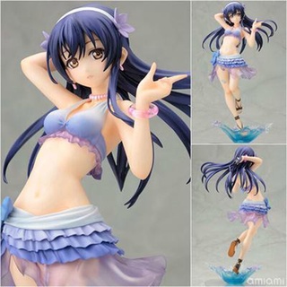 Figure ฟิกเกอร์ Love Live School Idol Project เลิฟไลฟ์ ปฏิบัติการไอดอลจำเป็น Umi Sonoda อุมิ โซโนดะ ชุดว่ายน้ำ