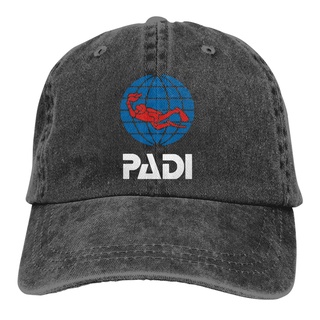 หมวกเบสบอล Scuba Driver Padi Snapback แฟชั่น