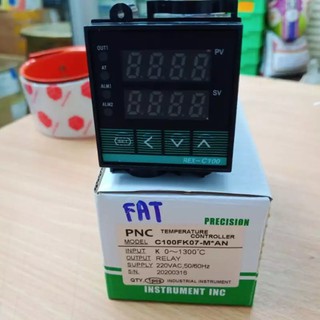 C100FK07-M*AN RELAY 0-1300C 220VAC 50/60Hz ขนาดหน้า48×48mmTEMPERATURE CONTROLLER พร้อมส่ง