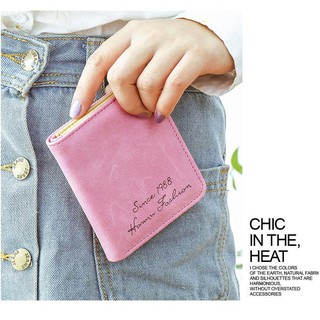 กระเป๋าสตางค์ใบสั้น simple lady wallet