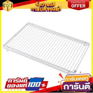 แผ่นวางคว่ำจานบนซิงค์อลูมิเนียม L KECH อุปกรณ์จัดเก็บในครัวอื่นๆ DISH DRAINER RACK KECH TA-6256A