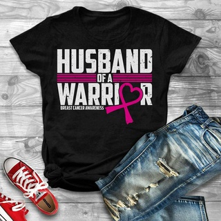 เสื้อยืดลําลอง แขนสั้น คอกลม พิมพ์ลาย Hus Of A Warrior Pink Ribb Pink สวมใส่สบาย แฟชั่นฤดูร้อน