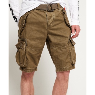 SUPERDRY CORE CARGO HEAVY SHORT - กางเกงคาร์โก้ขาสั้น สำหรับผู้ชาย สี Dust Cloud