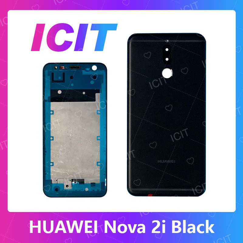 Huawei Nova 2i/RNE-L22 อะไหล่บอดี้ เคสกลางพร้อมฝาหลัง Body For huawei nova 2i/rne-l22 ICIT 2020