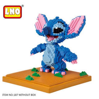 ตัวต่อโมเดลการ์ตูนดัง ตัวสีฟ้า LNO187 จำนวนตัวต่อ 1680 ชิ้น
