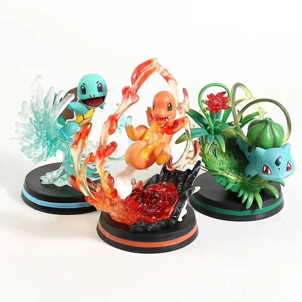 Twinkle1 โมเดลฟิกเกอร์ PVC รูปโปเกม่อน Bulbasaur Blastoise Mewtwo ของ ...