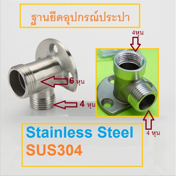 ฐานยึดอุปกรณ์ประปาติดผนัง***พร้อมส่ง*** – โปรปัง