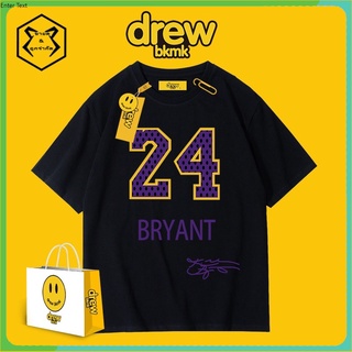 เสื้อยืดขายดีที่สุด Drew Bryant เสื้อยืดแขนสั้นสไตล์จีนสําหรับผู้ชาย No. 24