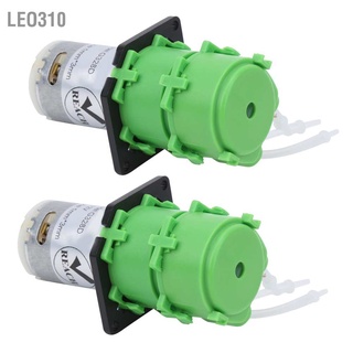 Leo310 Dosing Peristaltic Water Pump Double Head Micro Liquid Circulating 1 x 3mm Tube