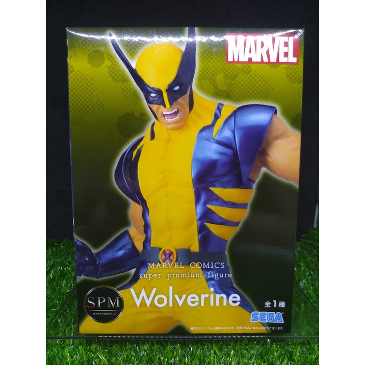 (ของแท้ หายากมาก) มาร์เวล วูล์ฟเวอลีน Marvel Comics Sega Super Premium Figure - Wolverine