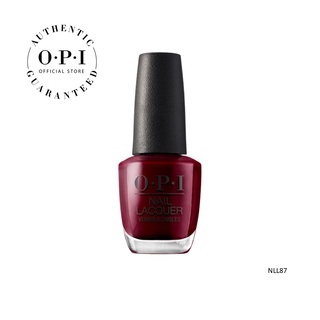 OPI Nail Lacquer - NLL87 MALAGA WINE