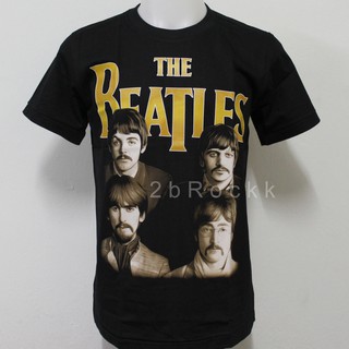 เสื้อวง The Beatles เสื้อยืด เสื้อ เดอะบีเทิลส์ S6 ไซส์ยุโรป