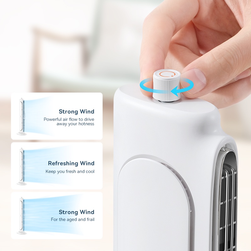 Baseus Refreshing Monitor Clip-On Computer Fan Stand-Up Desk Fan Mini ...
