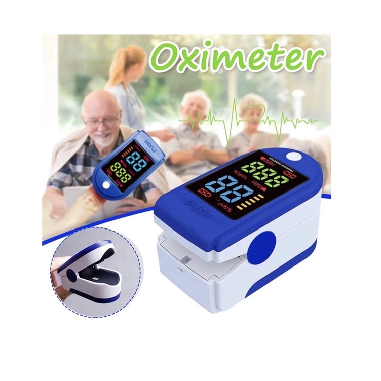 เครื่องวัดออกซิเจนในเลือดชนิดตรวจปลายนิ้ว PULSE OXIMETERS