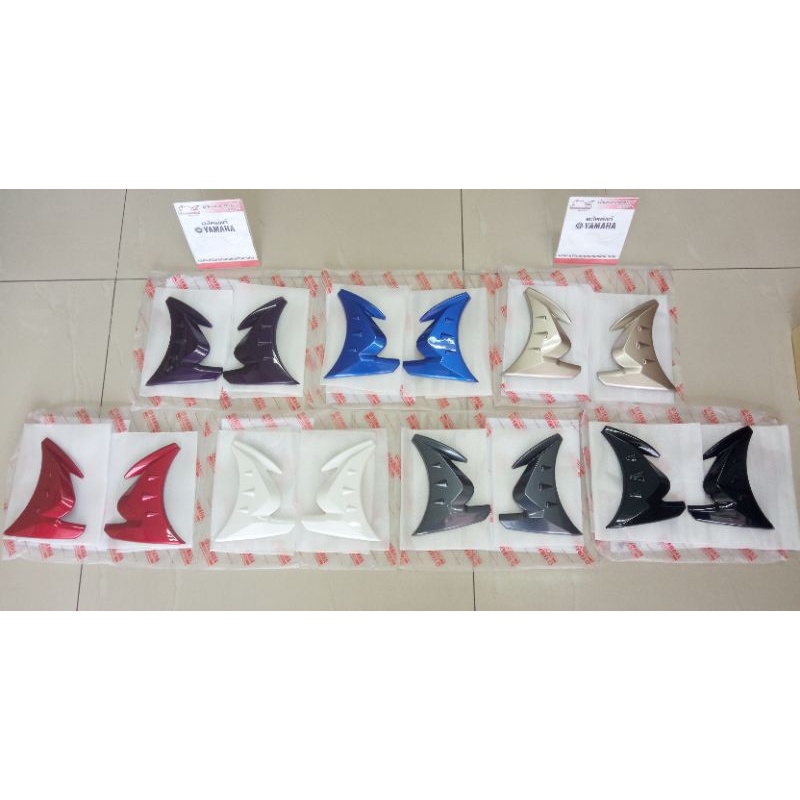 ชุดฝาครอบไฟเลี้ยวหน้า Spark 115i(1FP-SH33F-Q2-XX) อะไหล่แต่งแท้จาก Yamaha 100%