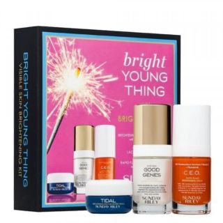 - พร้อมส่ง - Sunday Riley Bright Young Thing Visible Skin Brightening Kit