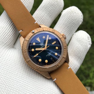 SteelDive 1965S automatic diver watch Bronze case 200m waterproof Japanese NH35 movement