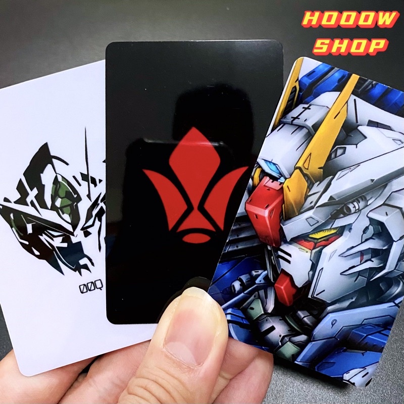 GUNDAM EZ-LINK CARD STICKER / GUNDAM / GUNDAM PICTURE STICKERS / GUNDAM ZAKU KEYCHAIN / CUSTOMISE NF