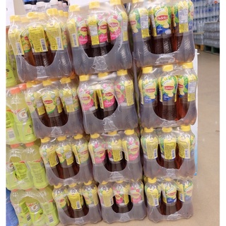 ลิปตัน ชาเลมอน รสมะนาว ขนาด 320มลต่อขวด แพ็คละ12ขวดLipton Lemon Tea 320ml/bottle 12bottle/packมี3รส