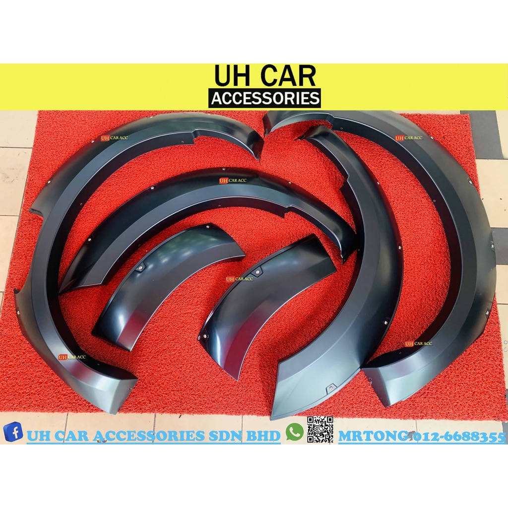 NISSAN NAVARA PRO4X PRO 4X 2021 2022 9INCH ABS FENDER ARCH FLARE FLARS