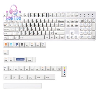 136 Keys AI KeyCaps PBT Dye Subb Cherry Profile Keycap 1.75U 2U Shift for GK61 64 84 Tkl87 98 104 MX Switch Key Cap 7U