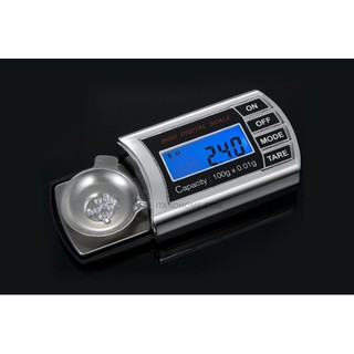 เครื่องชั่งดิจิตอล เครื่องชั่งแบบพกพาขนาดเล็ก Scale 100g/0.01g