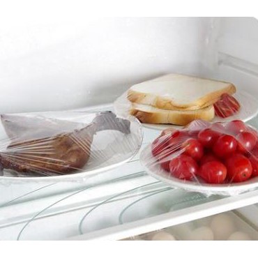 ฟิล์มถนอมอาหาร Plastic Wrap ฟิล์มพลาสติก ฟิล์มยืดสำหรับห่ออาหาร ห่อผลไม้ ฟิล์มยืดถนอมอาหาร ฟิล์มห่ออาหาร เหนียวหน - รูปที่ 3