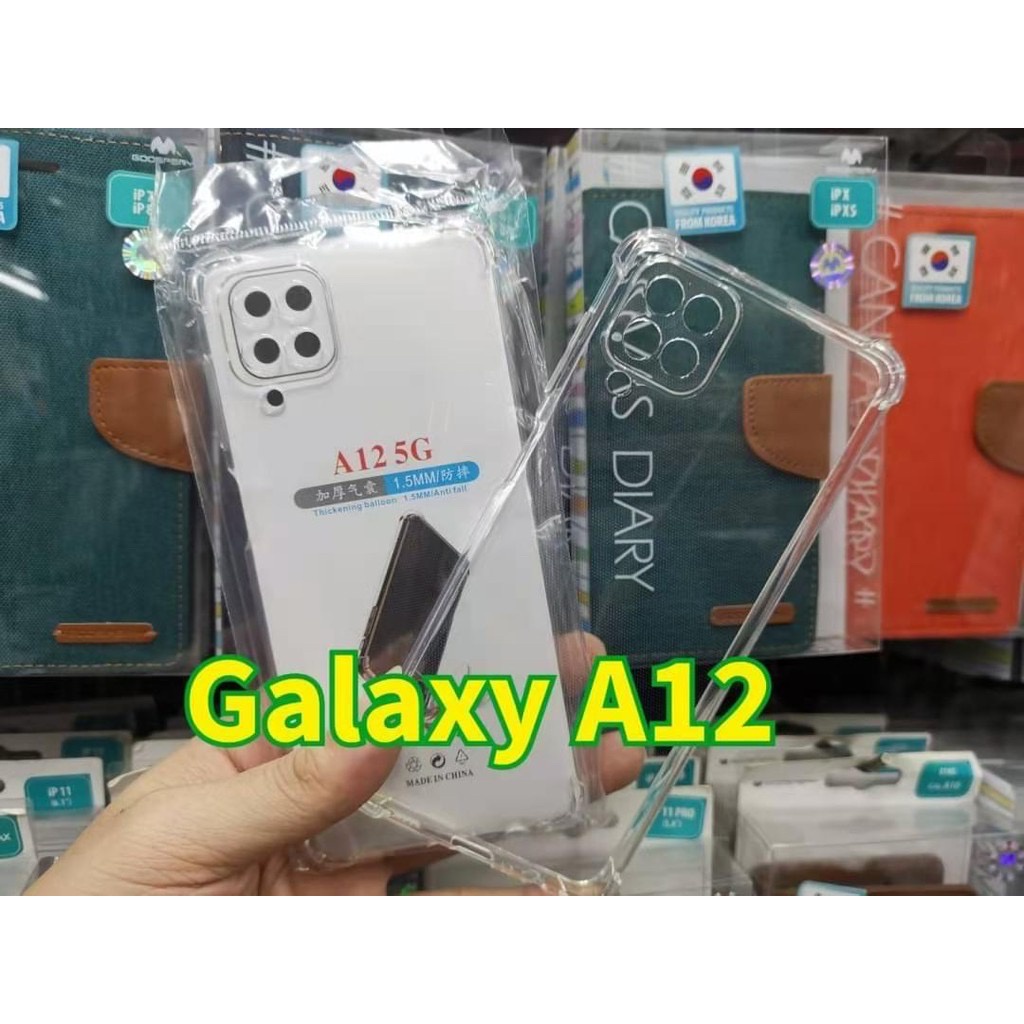 [ พร้อมส่ง ] Case Samsung Galaxy A12 เคสโทรศัพท์ ซัมซุง เคสใส เคสกันกระแทก case SAMSUNG A12 ส่งจากไท