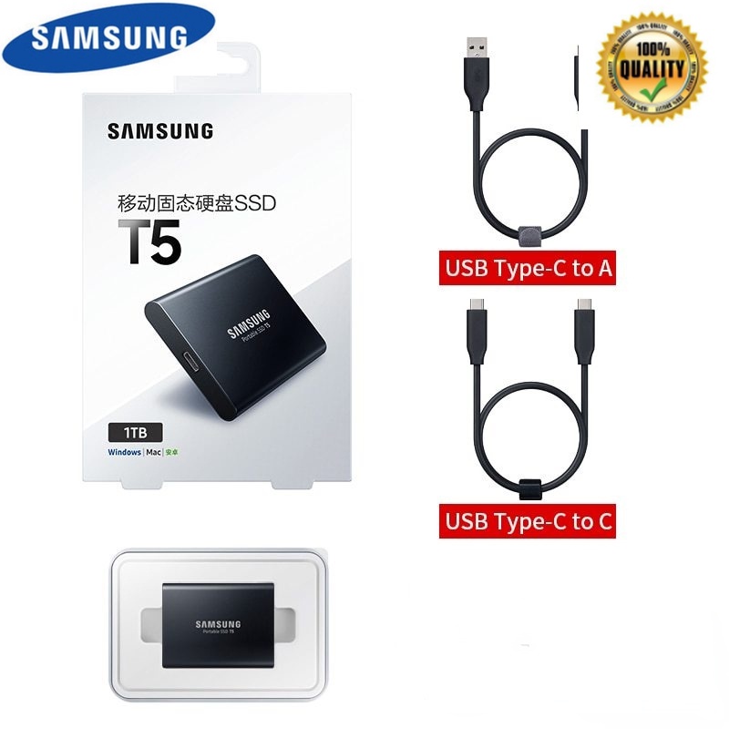 Samsung T5 Harddisk External Ssd Usb 3.1 1tb Usb 3.1 Gen 2