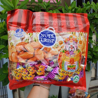 ขนมถั่วตุ๊บตั๊บ Nuts Crisp by Twinfish หลากหลายถั่ว อร่อย ตุ๊บตั๊บ