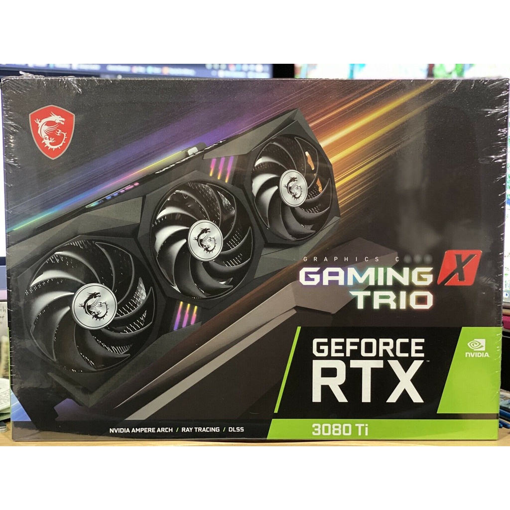 MSI GeForce RTX 3080 Ti GAMING X TRIO 12G Sealed IN HAND Graphics Card ...