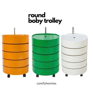 ชั้นวางของทรงกลม ROUND BOBY TROLLEY/comfyhomies/