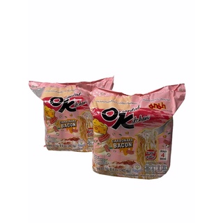 Mama OK Oriental Kitchen  รสใหม่ล่าสุด..Carbonara แบบแห้ง 85g 1 SETCOMBO/จำนวน 2 แพค/จำนวน 8 ซอง ราคาพิเศษ พร้อมส่ง