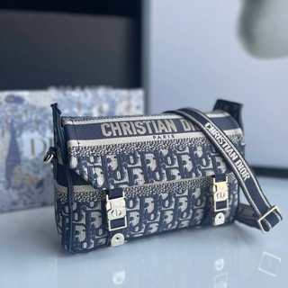 CHRISTIAN DIOR MESSENGER OBLIQUE SS2022 COLLECTION     เป็นที่สุดของคอลใหม่ล่าสุด 💛ขนาดกำลังดีจุใจมากงานเทพสุด