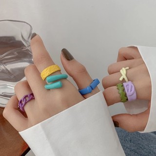 Colorful Cuff Rings🖐🏻