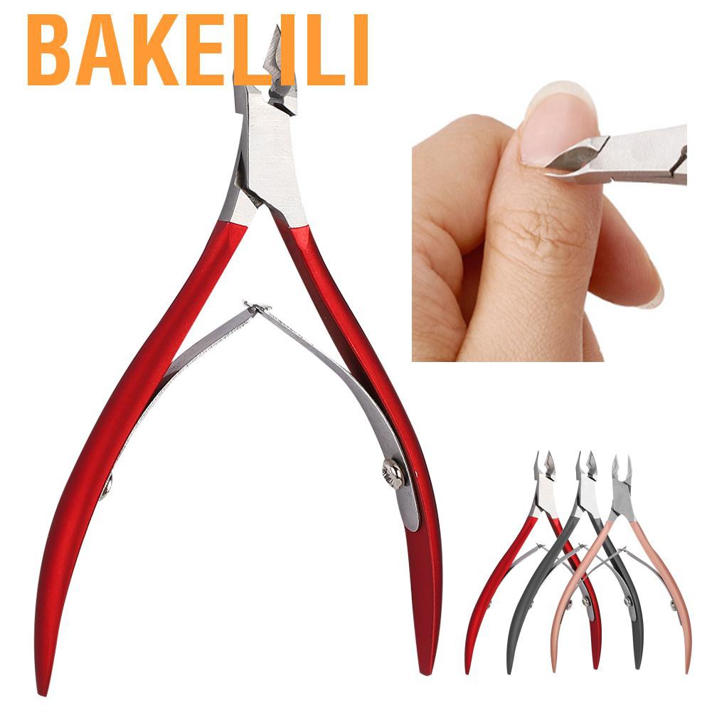 Bakelili Stainless Steel Nail Dead Skin Scissors Calluses Hangnail