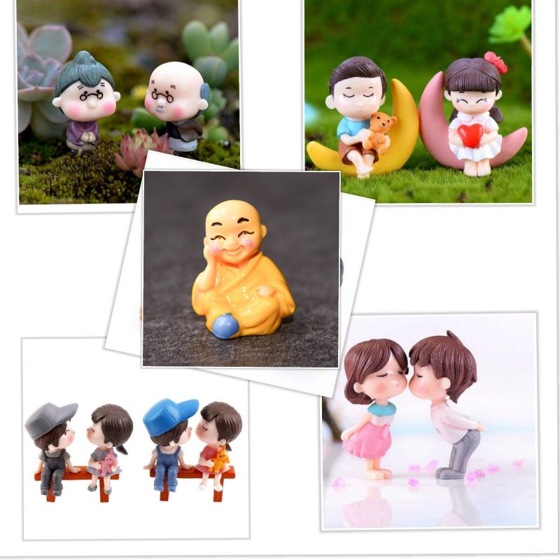 ตุ๊กตาคู่รัก คู่รักนักเรียน คู่บ่าวสาว ตุ๊กตาพระจีน ตุ๊กตาจัดสวน ตุ๊กตาประดับสวนโมเดลคู่รัก มีสต๊อคส่งจากไทย