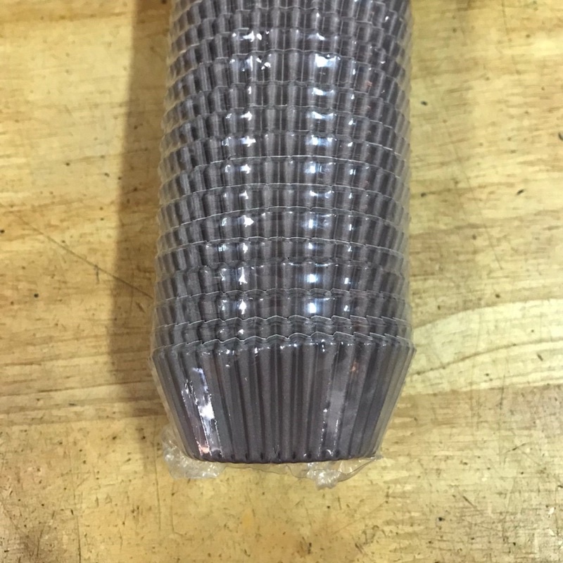 กระทงจีบ สีน้ำตาล กระทงอบขนม 3217 ไม่ใช่กระดาษไข