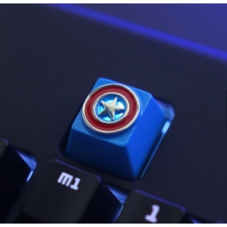 คีย์แคป KeyStone keycap Zinc Aluminium Alloy Key Cap สำหรับ Mechanical Keyboard