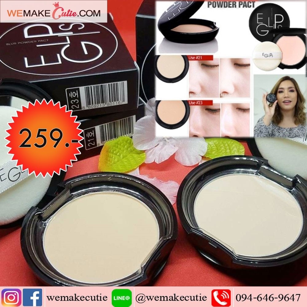 Eglips Blur Powder Pact 9g.